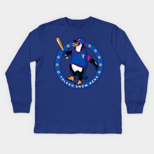 Toledo Snow Hens Kids Long Sleeve T-Shirt